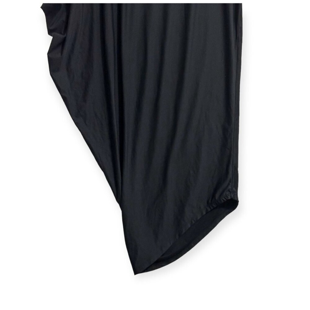 Athleta Sunlover Hilo Asymmetric Dress, Black, Size XXS - Picture 7 of 12